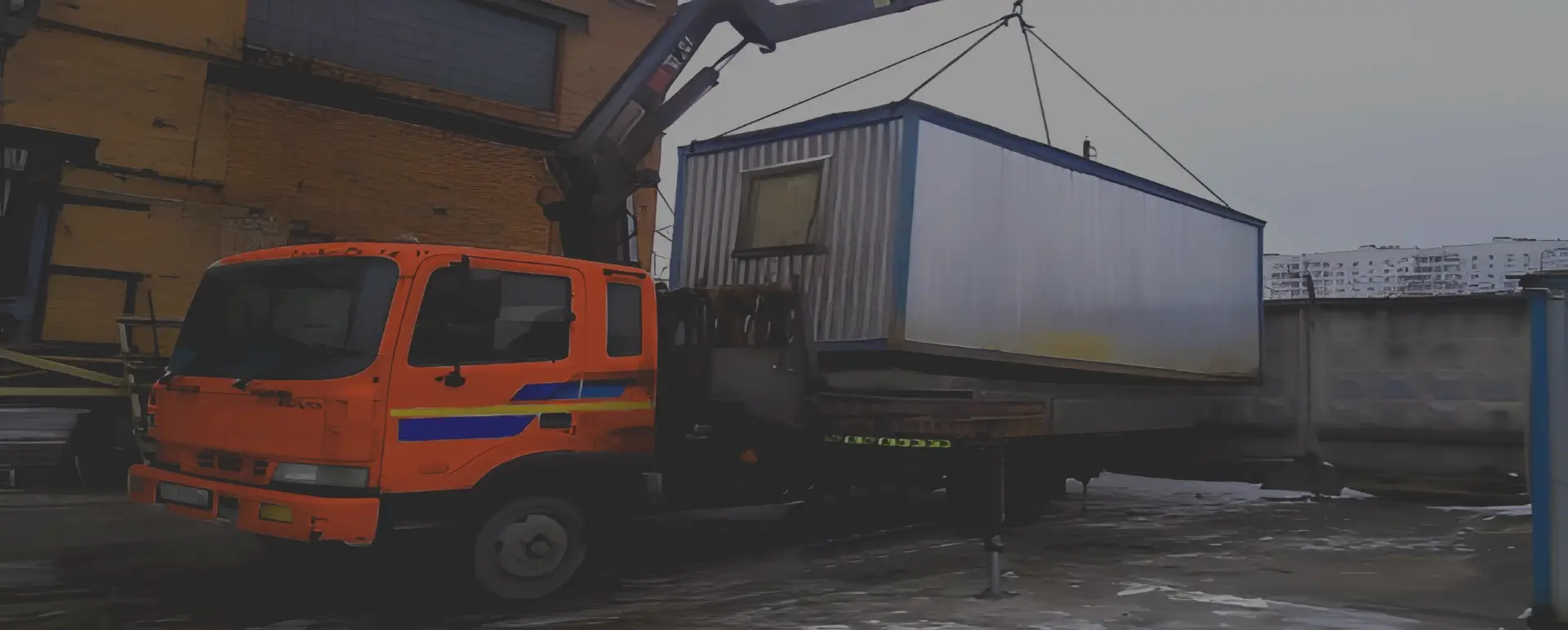 Получить уникальное предложение по перевозке негабаритного вагончика грузовым транспортом по России из Молодёжного с гарантией безопасности
